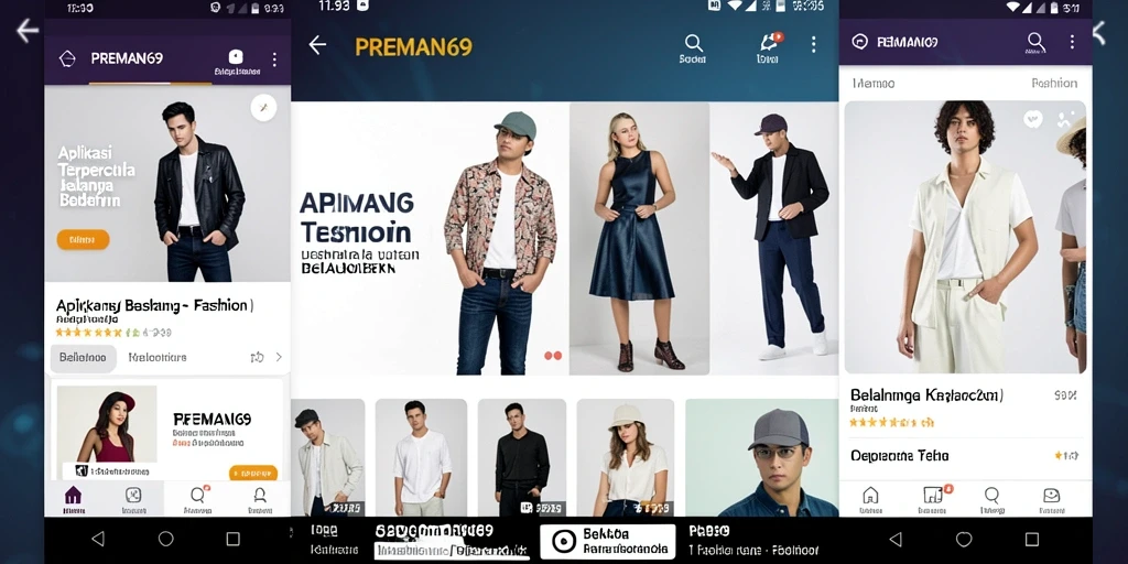 Tampilan antarmuka PREMAN69 yang menarik dan user-friendly.