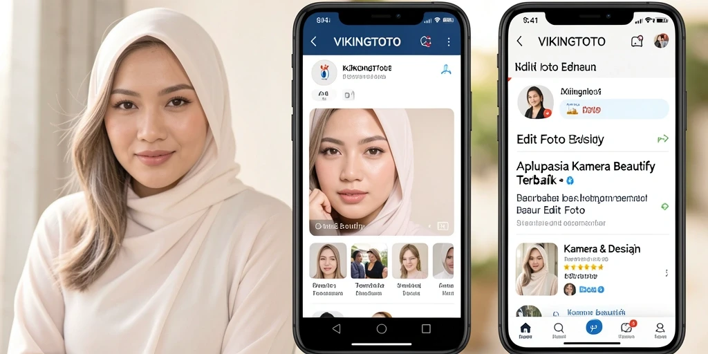 Screenshot VIKINGTOTO menampilkan antarmuka pengguna yang menarik dan fitur editing praktis.