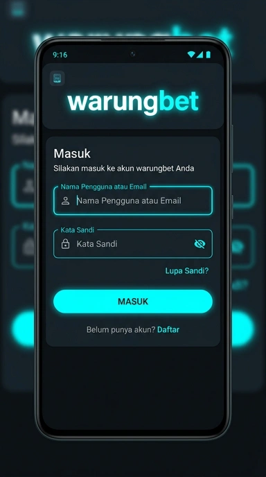 Panduan Masuk Akun Warungbet untuk Android